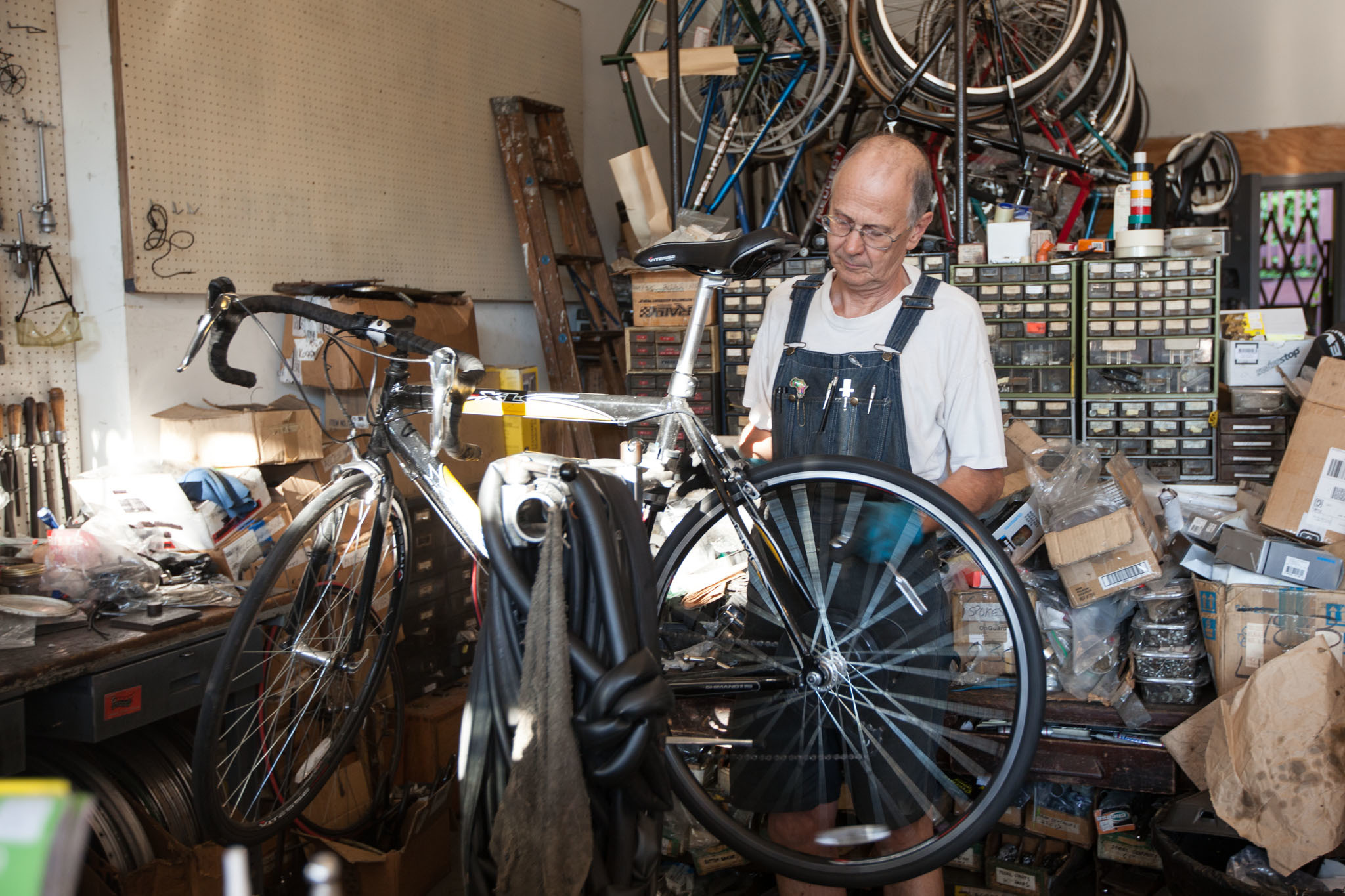 old school bike shop