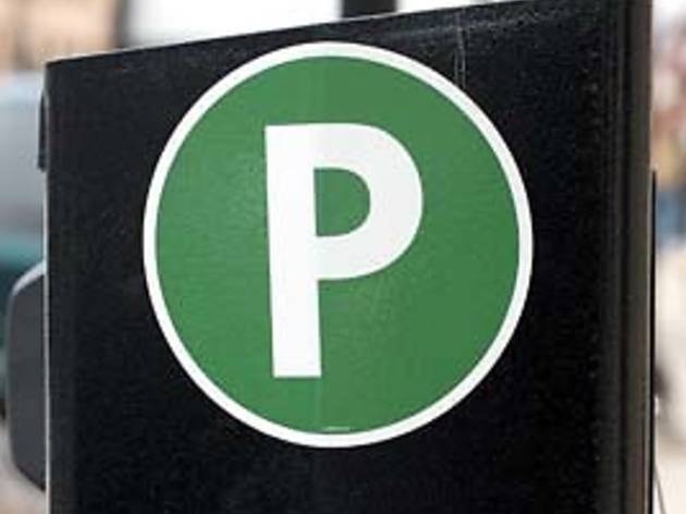 Parking pay box Parking pay box