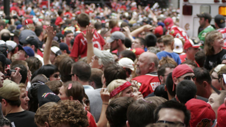 Incredible Blackhawks victory parade a sight to behold - The Hockey News