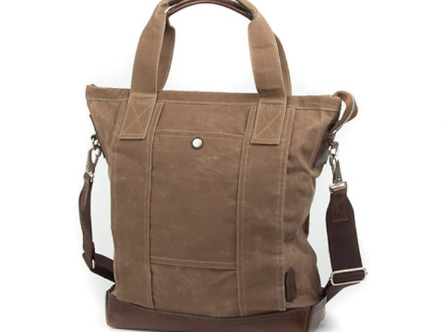 leather overnight bag $140 by ben sherman