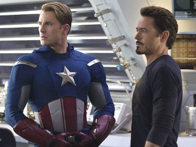 SUPEREGOS Expect some tension between Evans and Downey Jr. in next summer's...