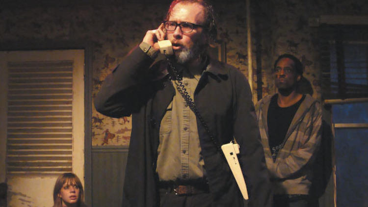 Darrell W. Cox in A Behanding in Spokane at Profiles Theatre