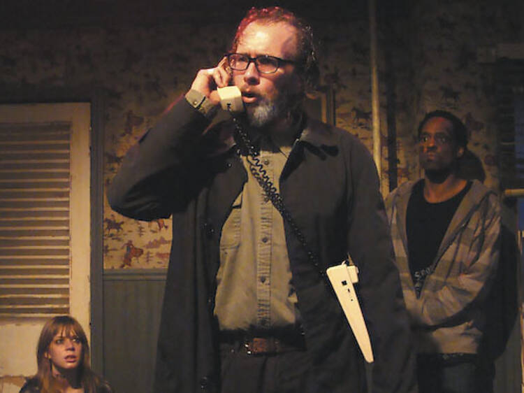 Darrell W. Cox in A Behanding in Spokane at Profiles Theatre