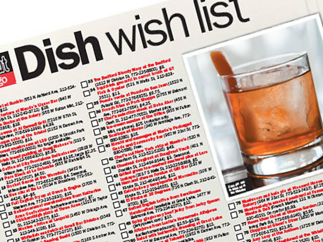 100 Best dish wish list 100 Best dish wish list