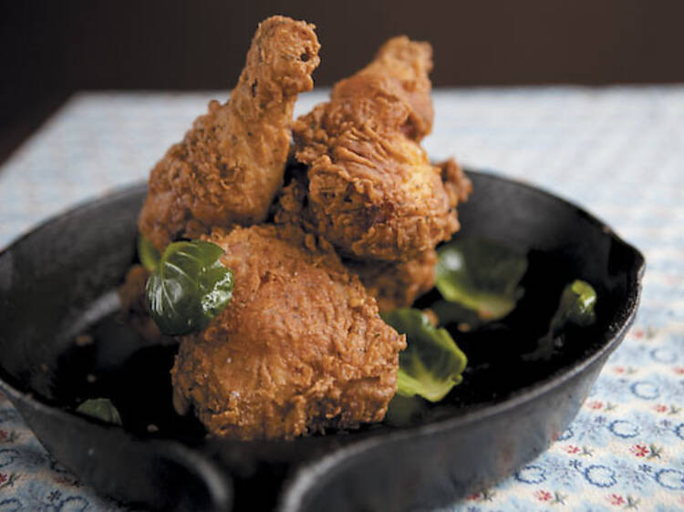 Fried chicken dinners