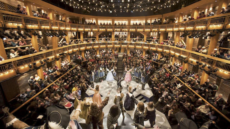 Chicago Shakespeare Theater interior