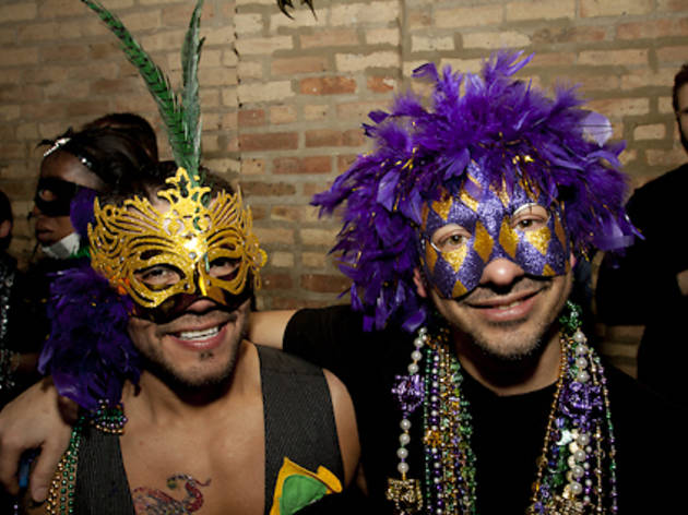 Mardi Gras Celebration at Sidetrack Mardi Gras Celebration at Sidetrack