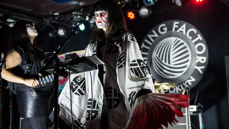 Yamantaka // Sonic Titan performs at Knitting Factory for CMJ Music Marathon