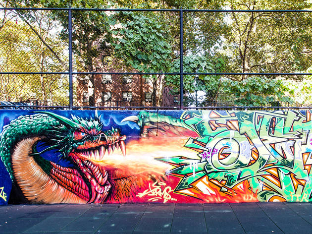 Graffiti Hall of Fame Graffiti Hall of Fame