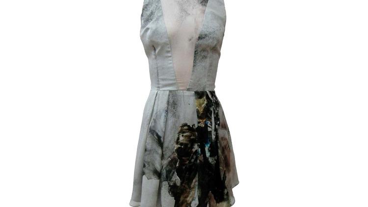 Hunter Bell abstract-print dress, $125 (was $348)