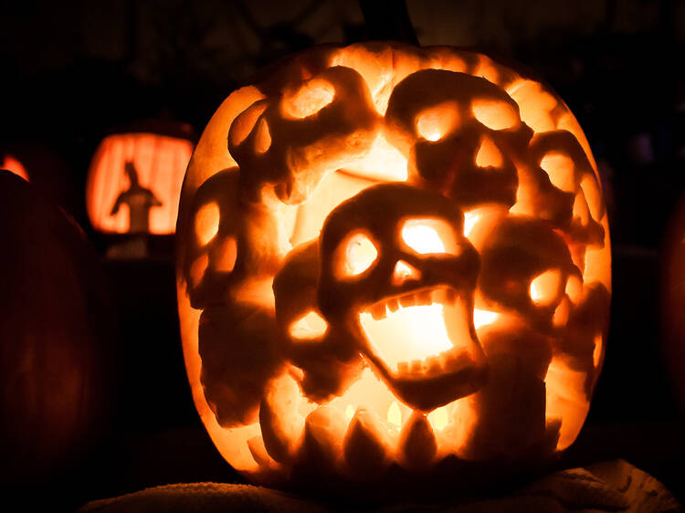 See 5,000 animal-themed carved pumpkins
