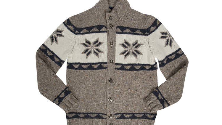 Gran Sasso lamb’s-wool sweater, $50 (was $495), at Multidesigner sample sale