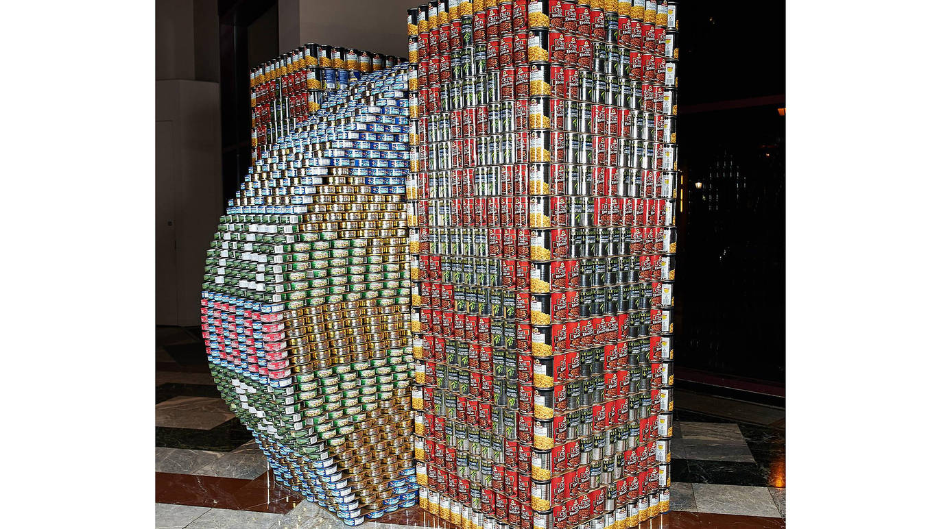 Canstruction is coming back to NYC's Brookfield Place this November