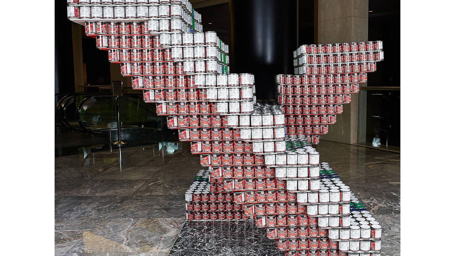 Canstruction is coming back to NYC's Brookfield Place this November