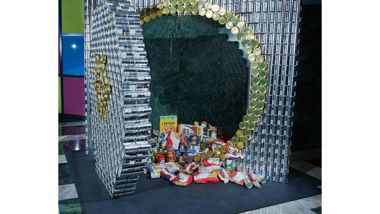 Photograph: Canstruction New York and Kevin Wick Photography