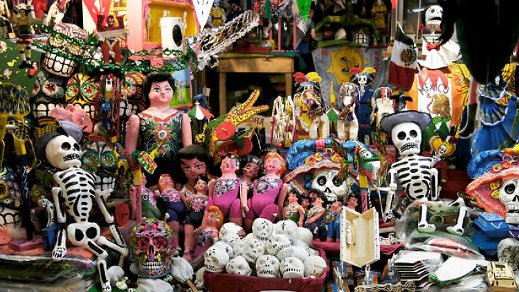 El baile de las calacas, tilicas y flacas