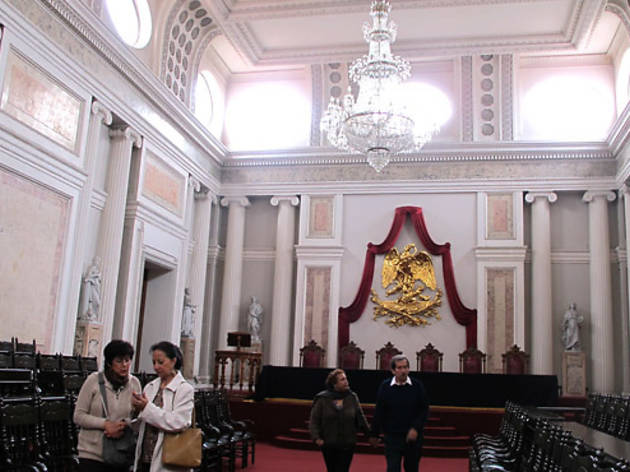 Salón de actos Salón de actos (Foto: María José Cortés)