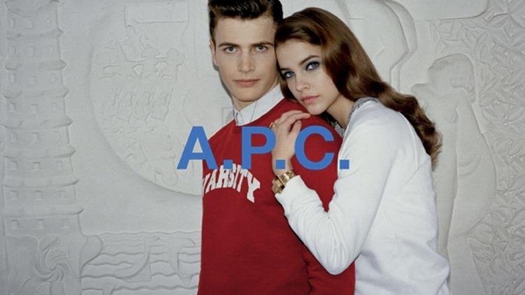 A.P.C. Overstock sale, press image, 2013 