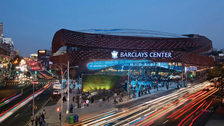 Best surprisingly cool big music venue: Barclays Center