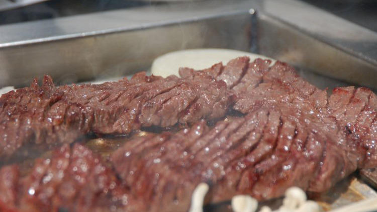 Grill your own dinner at Park's BBQ