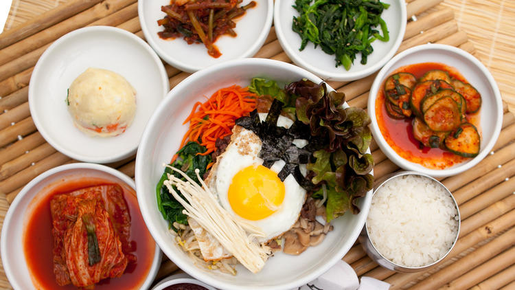 chosun galbee, koreatown, korean bbq, korean, bibimbap