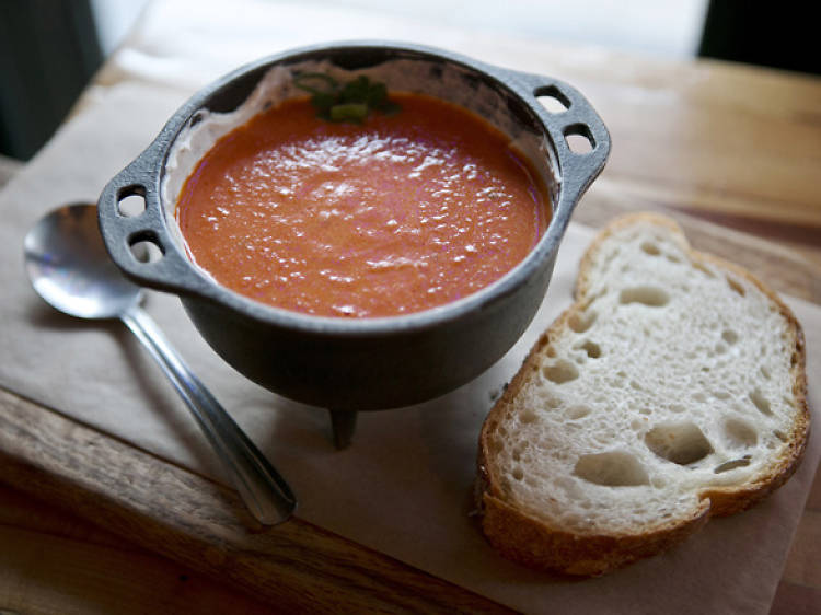 World-Class Tomato Soup at Earl's Beer and Cheese