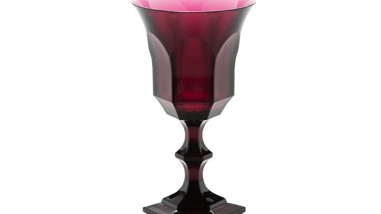 Jung Lee acrylic glass goblet, $14, at Daily Candy Bazaar