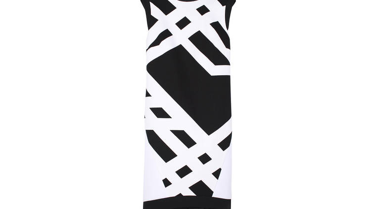 Tibi graphic-print dress, $116 (was $385)