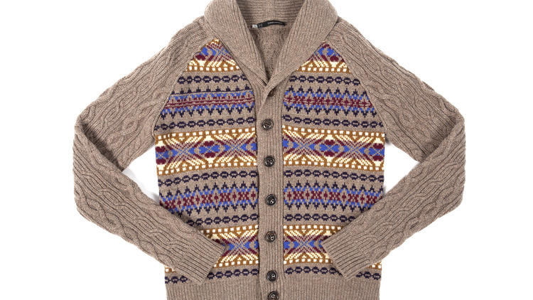 Dsquared2 men’s wool cardigan, $300 (was $800), at Staff USA