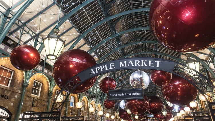 Covent Garden Christmas Lights (© Simona Dalla Valle)