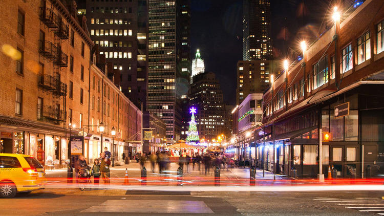 Try out Manhattan's new rinks at South Street Seaport...