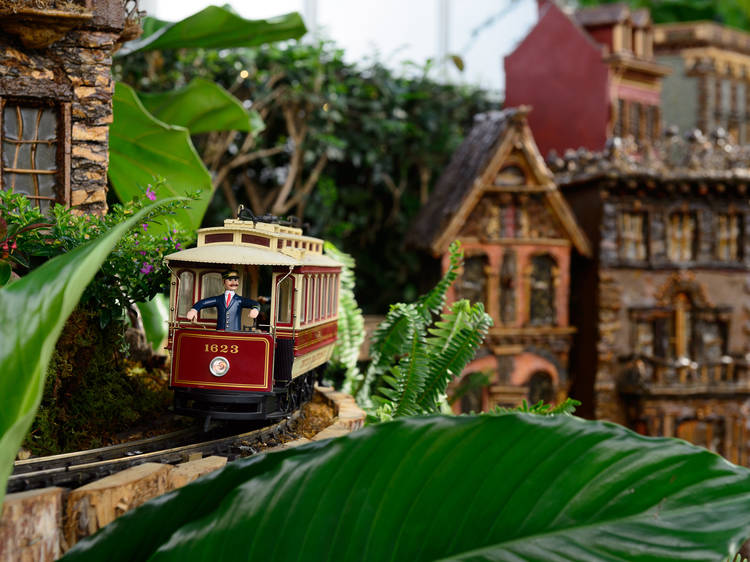 Watch the trains at New York Botanical Garden Holiday Train Show