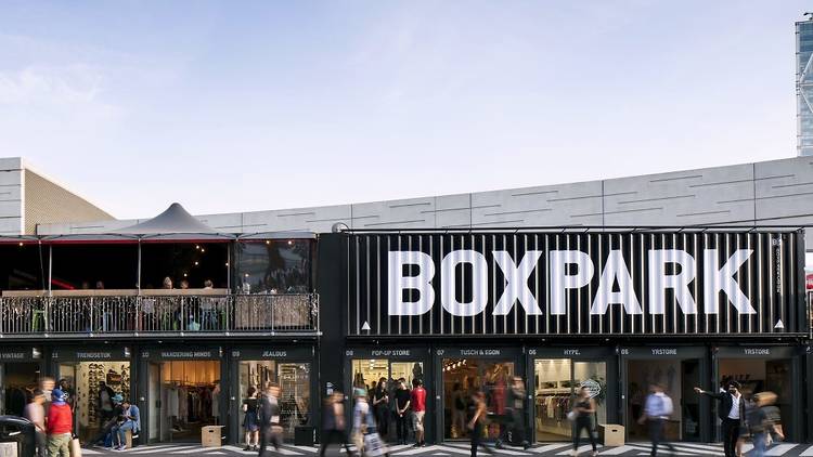 Boxpark Christmas events, press image, 2013