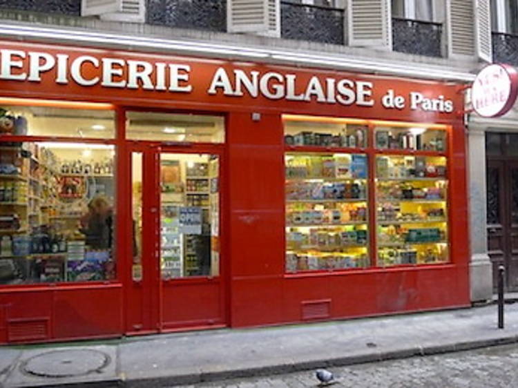 Epicerie anglaise écossaise irlandaise de Paris