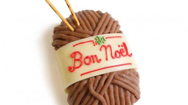 Une bûche de noël originale 