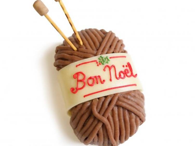 Une bûche de noël originale 