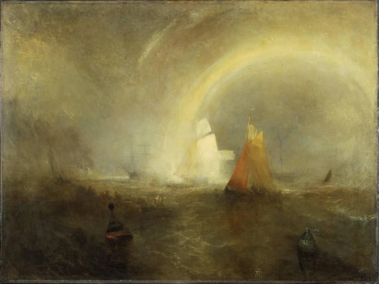 JMW Turner ('The Wreck Buoy' (1807, reworked 1849), © Board of Trustees of the National Museums and Galleries on Merseyside)