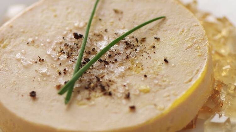 Quelques tranches de foie gras 