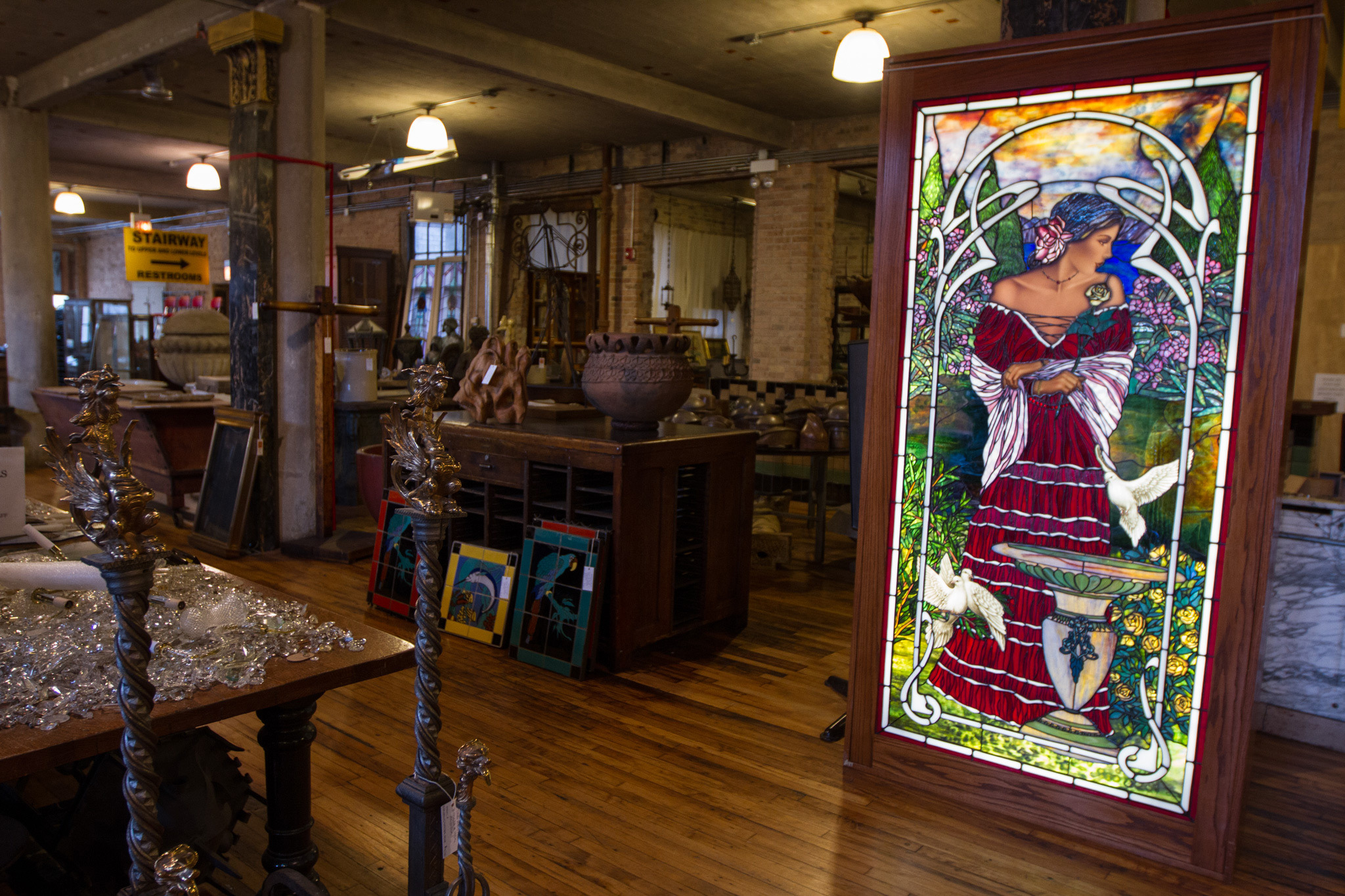 Architectural Artifacts Shopping in Lake View, Chicago