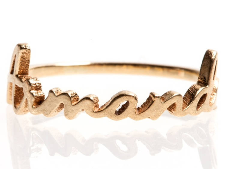 A custom Sarah Richey Signature Ring