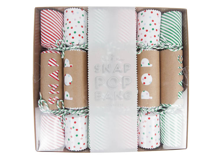 Stylish Christmas crackers