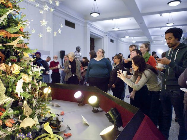 Origami Holiday Tree Things To Do In New York