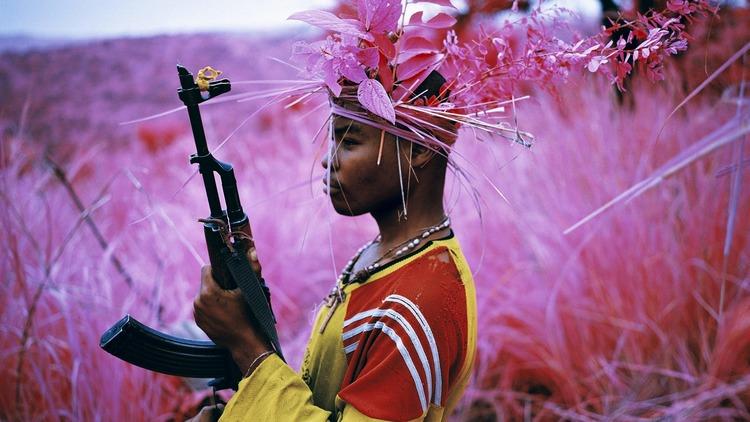 Richard Mosse ('Safe From Harm, North Kivu, eastern Congo', 2012)