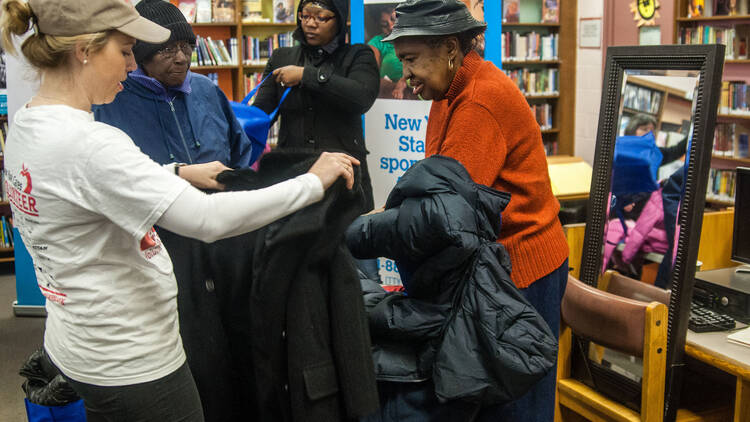 Donate your old coat to New York Cares Coat Drive