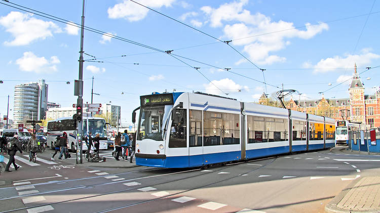 How to get to Media Markt in Amsterdam by Bus, Light Rail, Train or Metro?