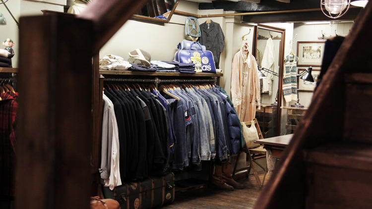 men's vintage clothing stores near me