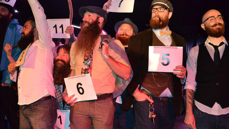 Beard and Mustache Competition (Photograph: Kate Wertheimer)