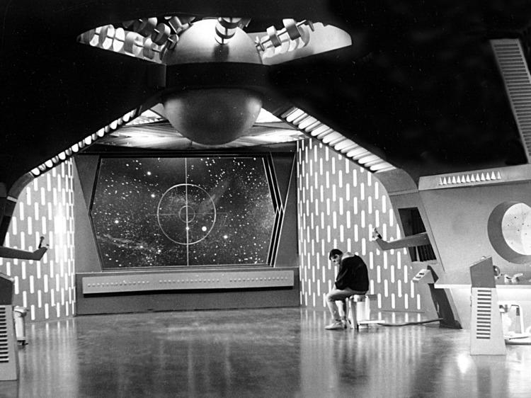 Explore the interior of a 1960s Eastern European sci-fi spacecraft