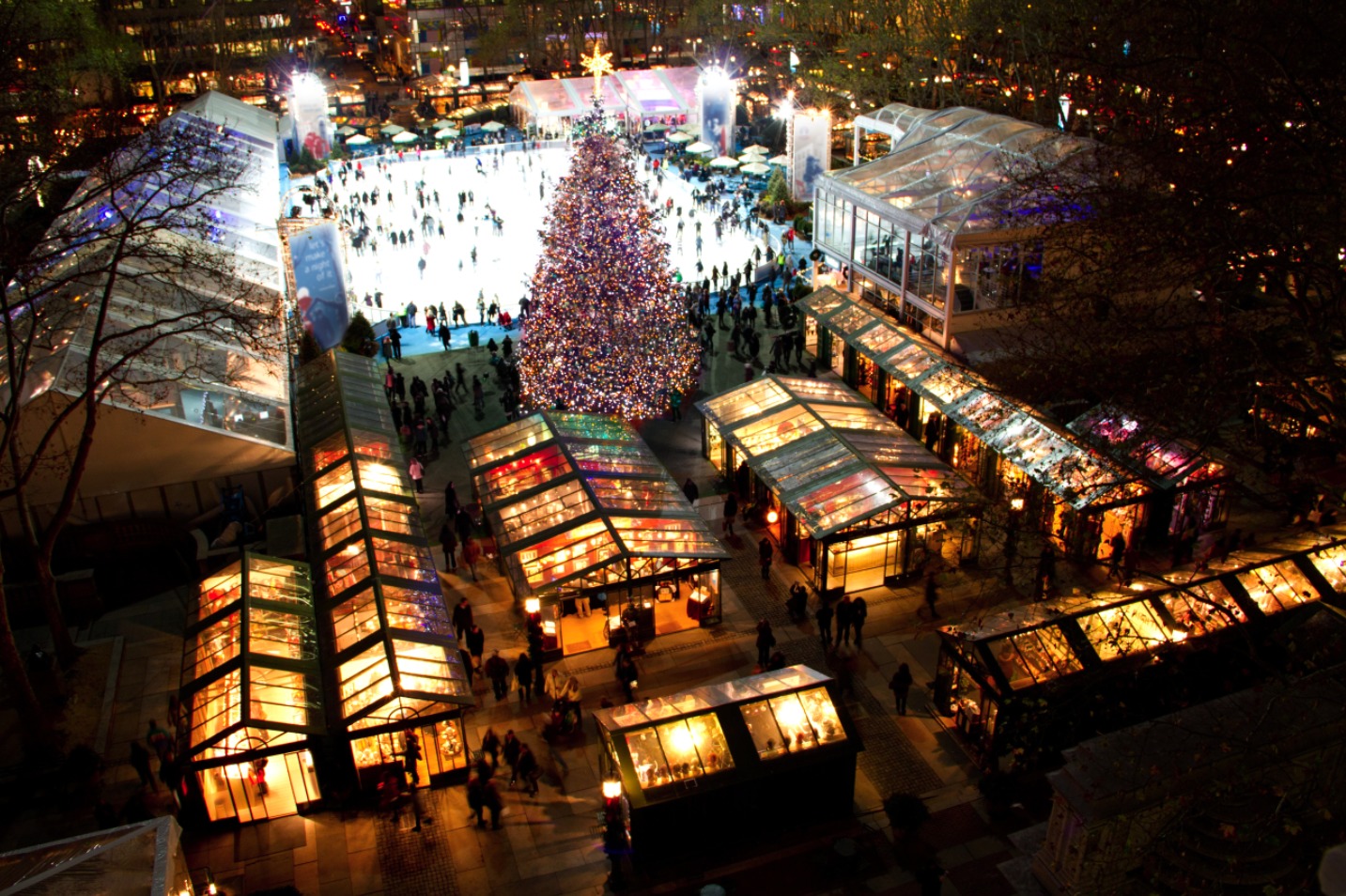 Best holiday markets in NYC for skating, shopping and snacking