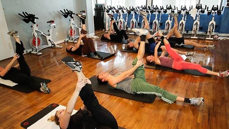 Body-sculpting and spin class